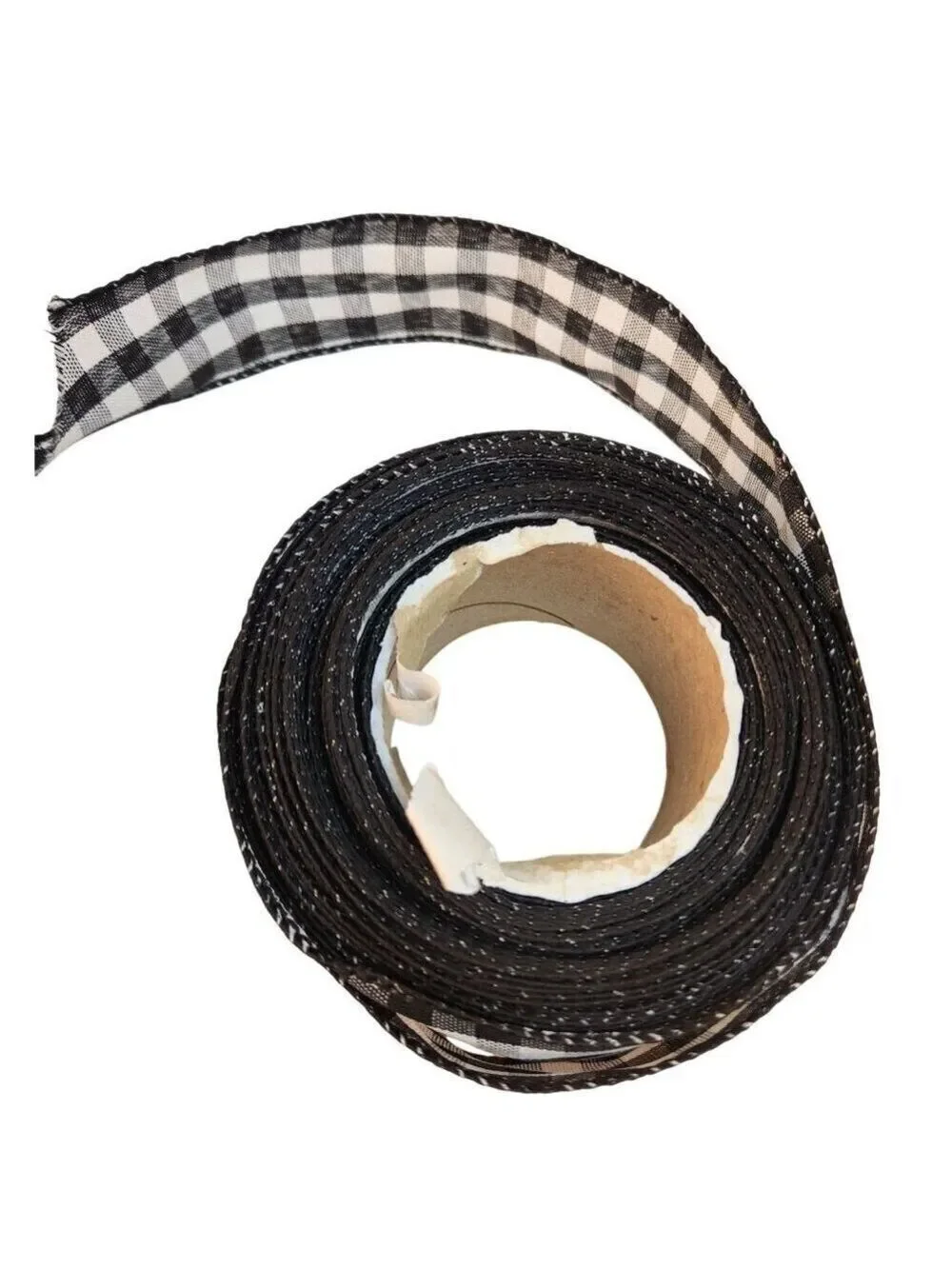 Ribbon Lot Set - Gingham Satin Burlap Denim 1.5 - 6 Inch Floral Wreath Crafting